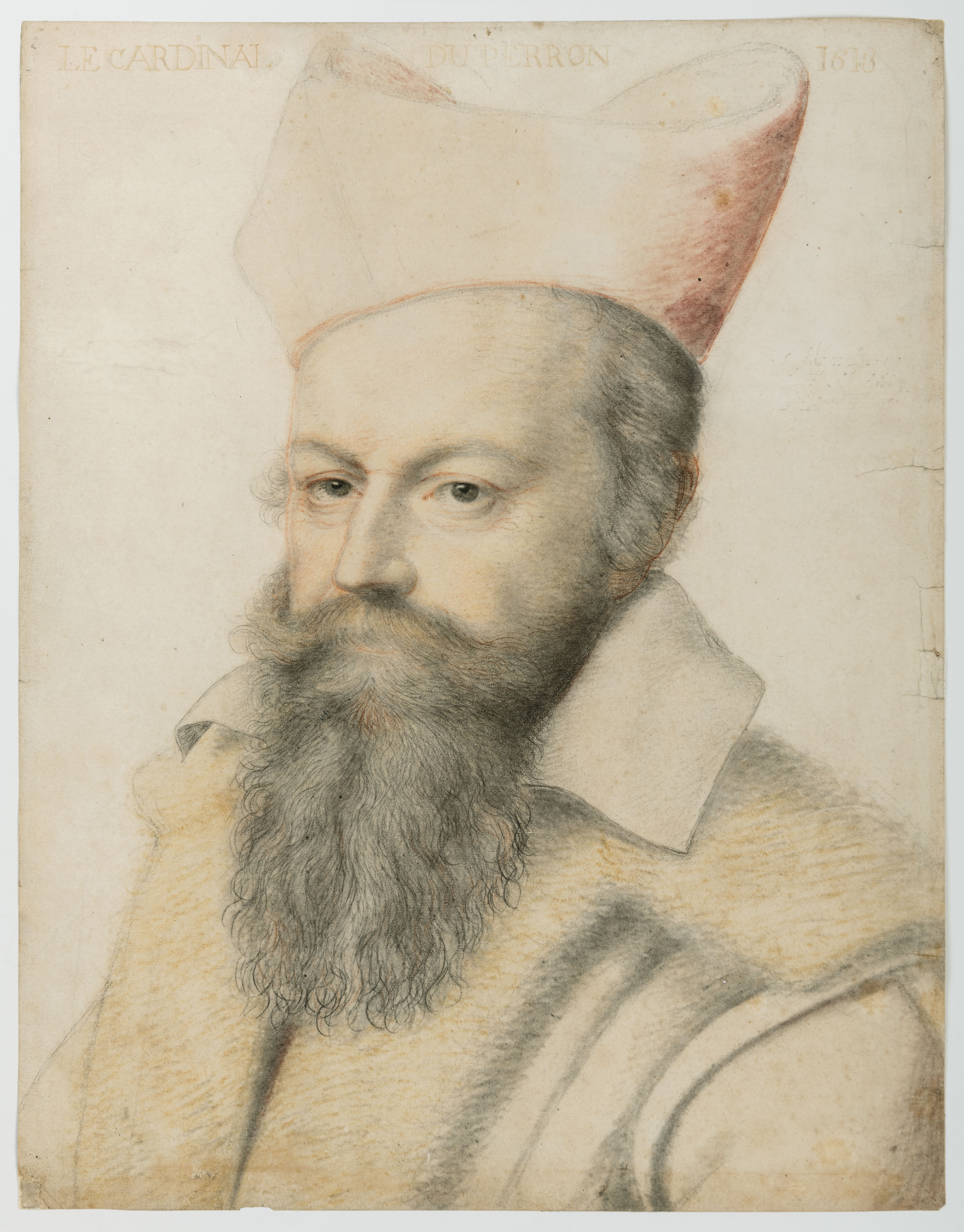 Portrait of Cardinal Jacques Davy du Perron